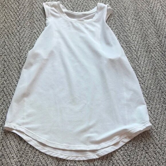 Lululemon Tank Top White Size 0 - Picture 1 of 2